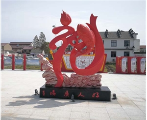 蕪湖不銹鋼景觀雕塑簡述藝術(shù)品為何會上銹？